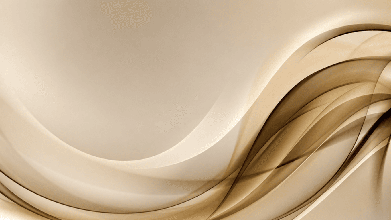 Abstract gold and cream flowing ribbons, Suburban Glow SPMU and lash studio hero background